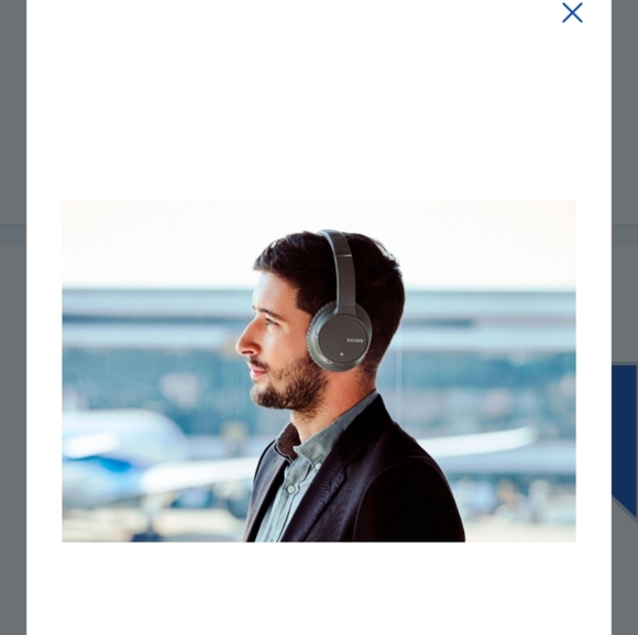 Sony Noise Cancelling Wireless Headphones - Picture 3 of 3